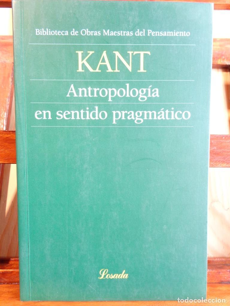 Libros: ANTROPOLOG&Iacute;A EN SENTIDO PRAGM&Aacute;TICO - IMMANUEL KANT - Foto 1