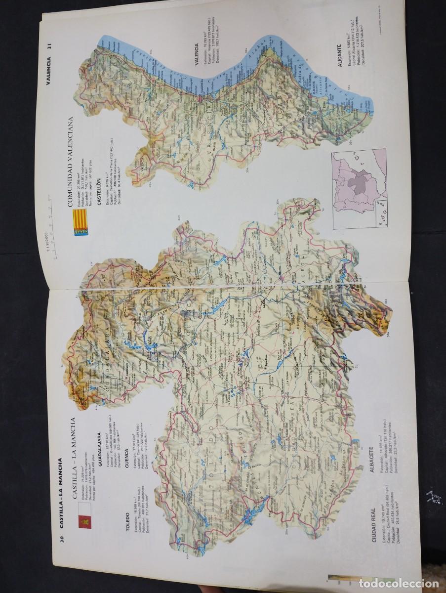 Libros: Atlas Geogr&aacute;fico Universal Everest. Le&oacute;n, 1991. - Foto 4