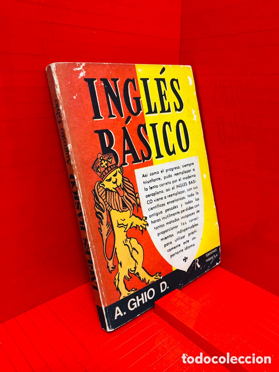Libros: INGL&Eacute;S B&Aacute;SICO EDICIONES RODAS A. GHIO D. 1971 - Foto 1