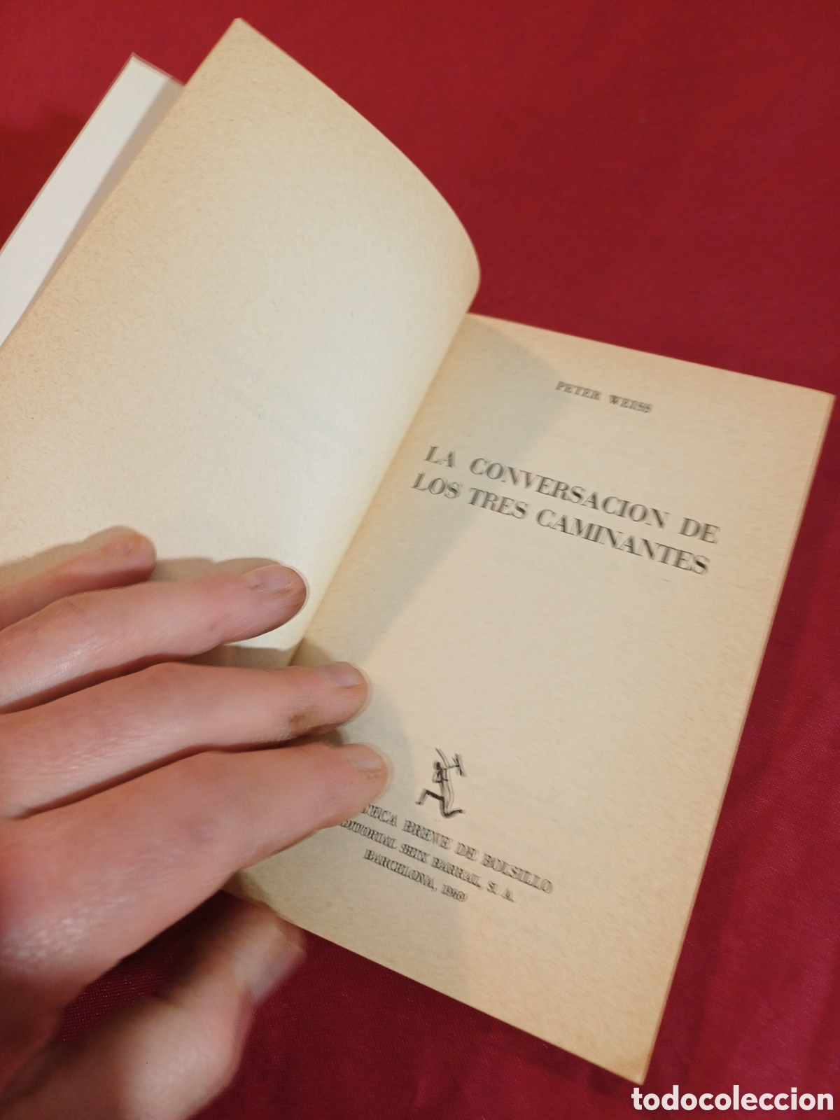 Libros: LIBRO, LA CONVERSACI&Oacute;N DE LOS TRES CAMINANTES, 1965 - Foto 4
