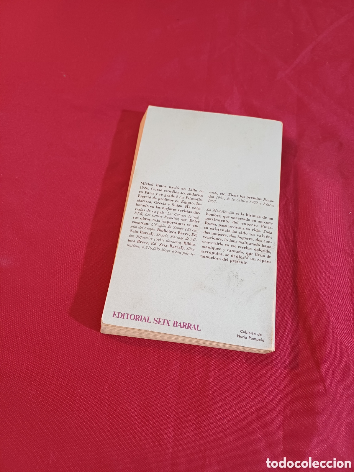 Libros: LIBRO, LA MODIFICACI&Oacute;N, 1969 - Foto 3