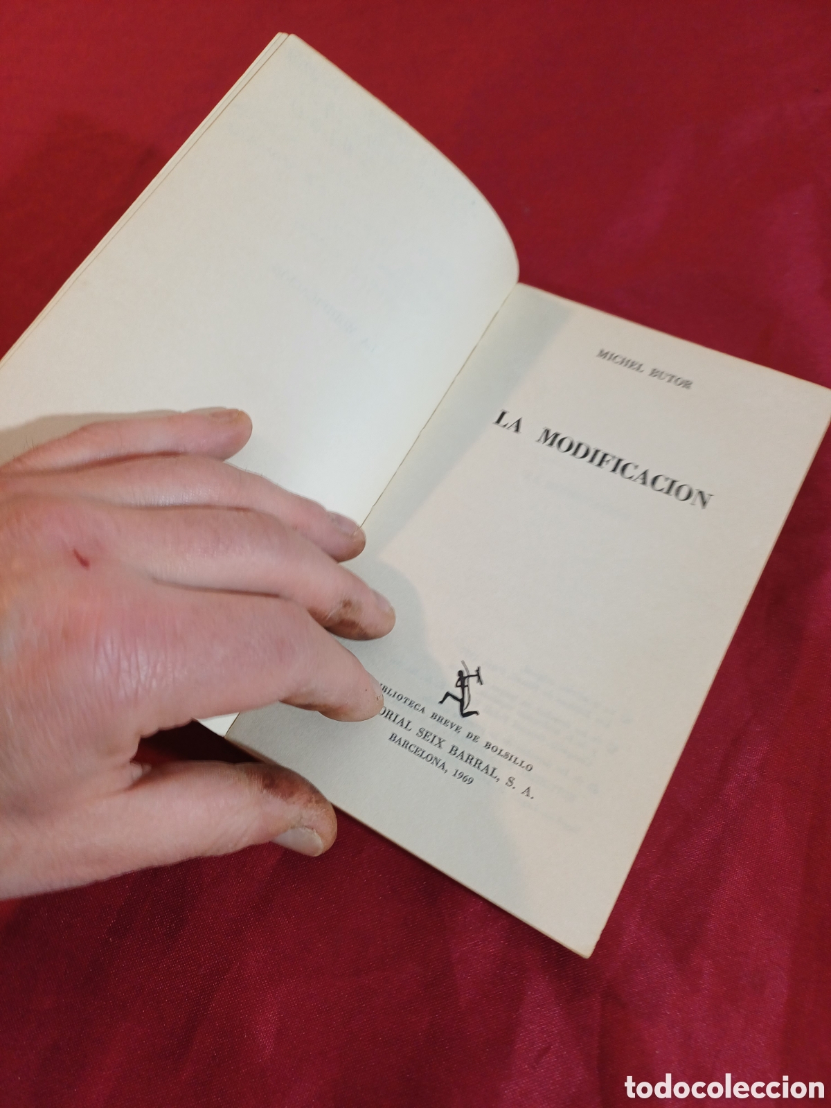 Libros: LIBRO, LA MODIFICACI&Oacute;N, 1969 - Foto 4