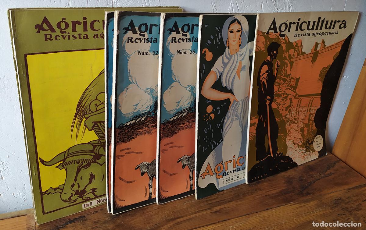 Libros: (7 Revistas). AGRICULTURA. Revista Agropecuaria. A&ntilde;o II, N&ordm; 21, Septiembre y N&ordm; 23 Noviembre. 1930.