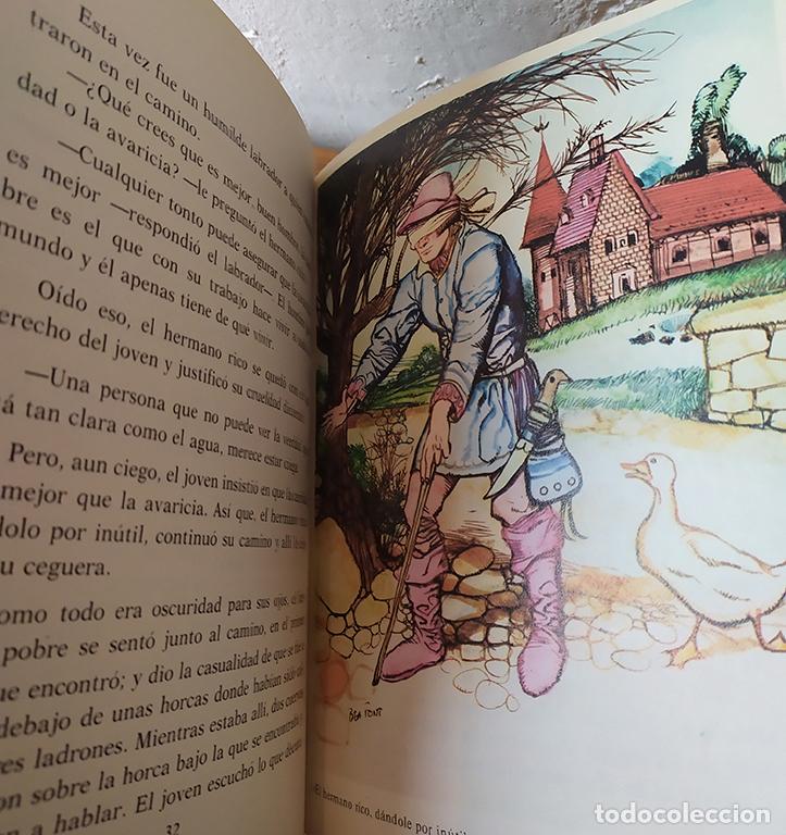 Libros: TRES HORAS DEL RELOJ DE HOWARD PYLE. Cuentos did&aacute;cticos. - Foto 2
