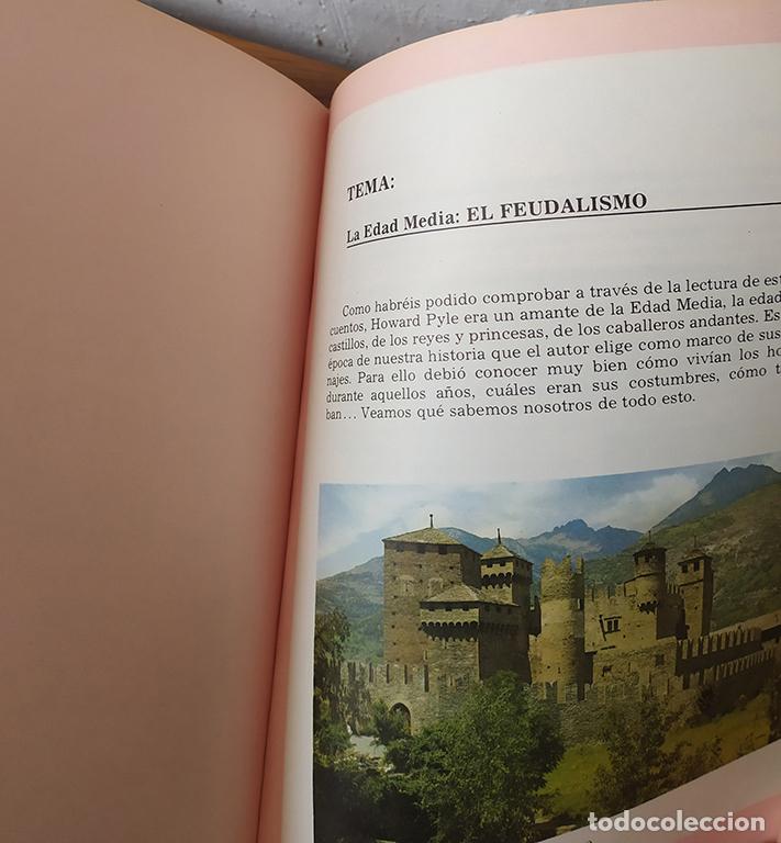 Libros: TRES HORAS DEL RELOJ DE HOWARD PYLE. Cuentos did&aacute;cticos. - Foto 3