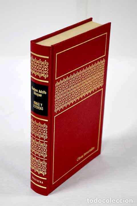Libros: Rimas ; Leyendas: B&eacute;cquer, Gustavo Adolfo.- B&eacute;cquer, Gustavo Adolfo - Foto 1