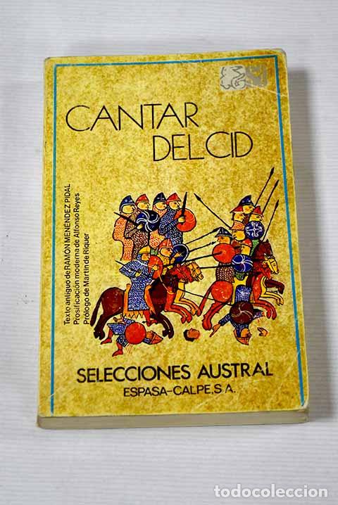 Libros: Cantar del Cid: : Espasa Calpe. - Foto 1
