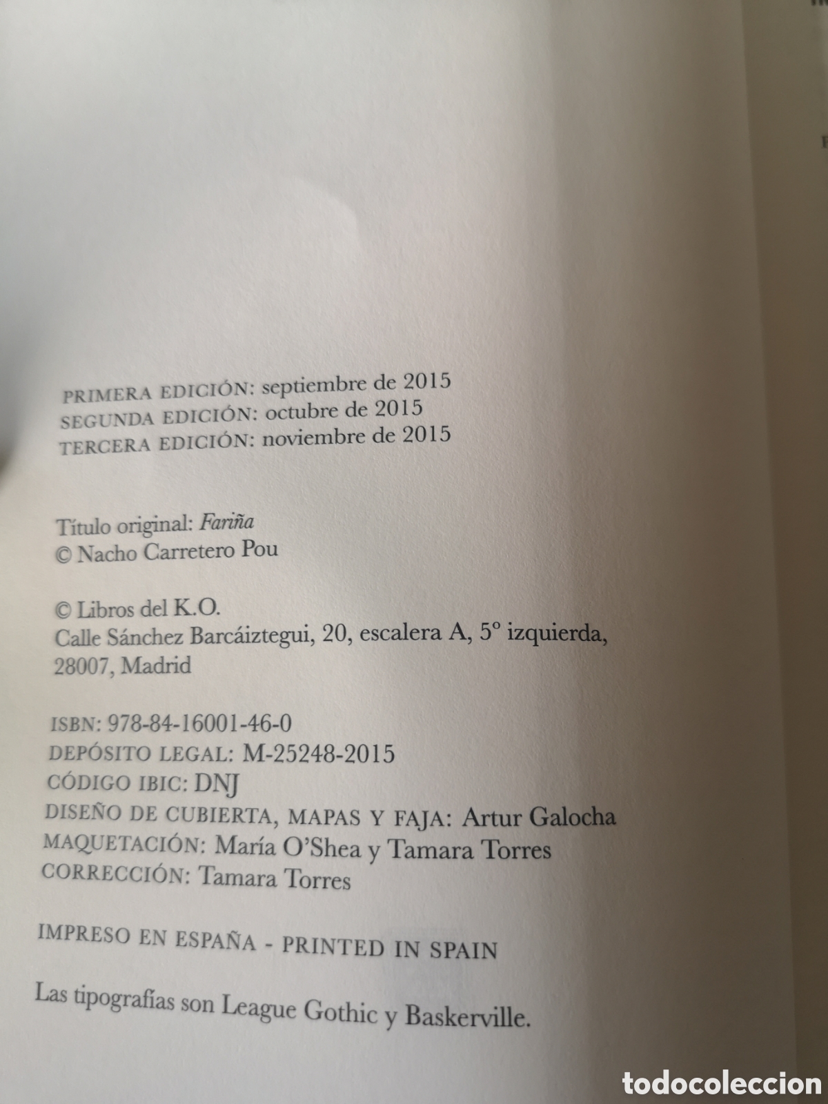 Libros: Fari&ntilde;a. Nacho Carretero - Foto 2