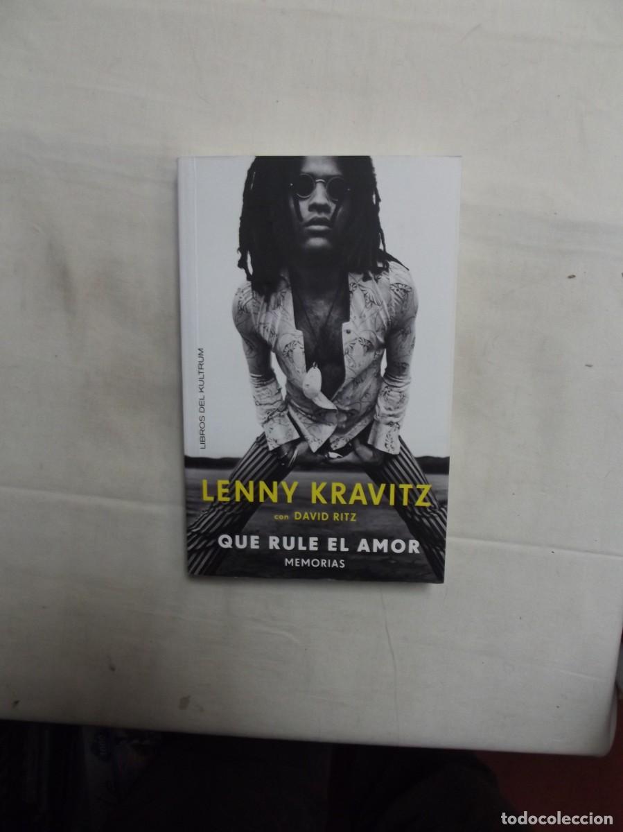 Libros: LENNY KRAVITZ CON DAVID RITZ QUE RULE EL AMOR MEMORIAS - Foto 1