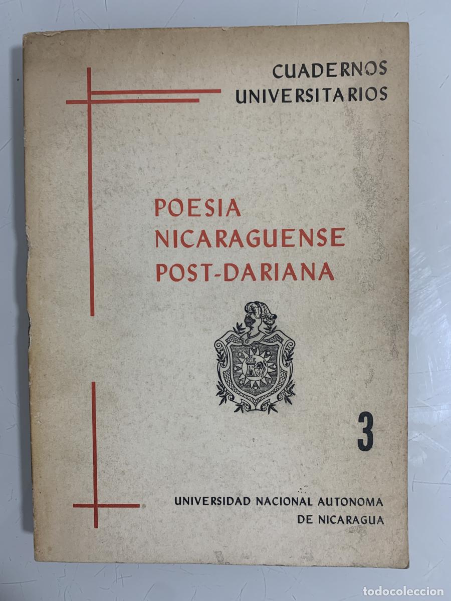 Libros: POES&Iacute;A NICARAG&Uuml;ENSE POST-DARIANA - Ernesto Guti&eacute;rrez - Foto 1