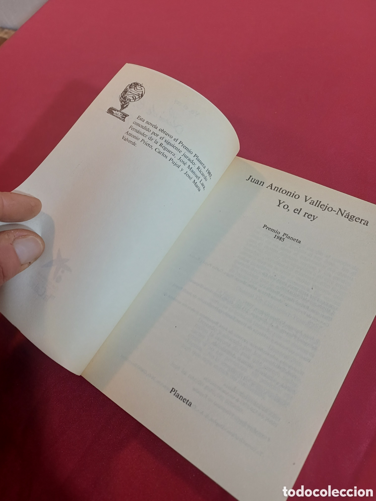 Libros: LIBRO, YO EL REY, PREMIO PLANETA 1985 - Foto 5
