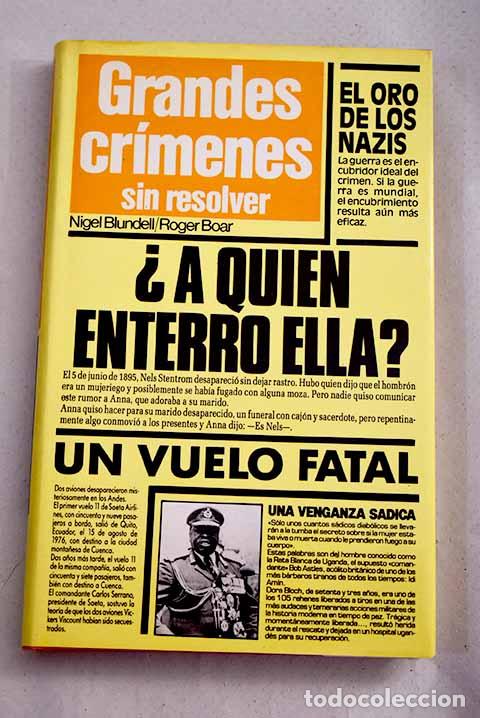 Libros: Grandes cr&iacute;menes sin resolver.- Blundell, Nigel - Foto 1