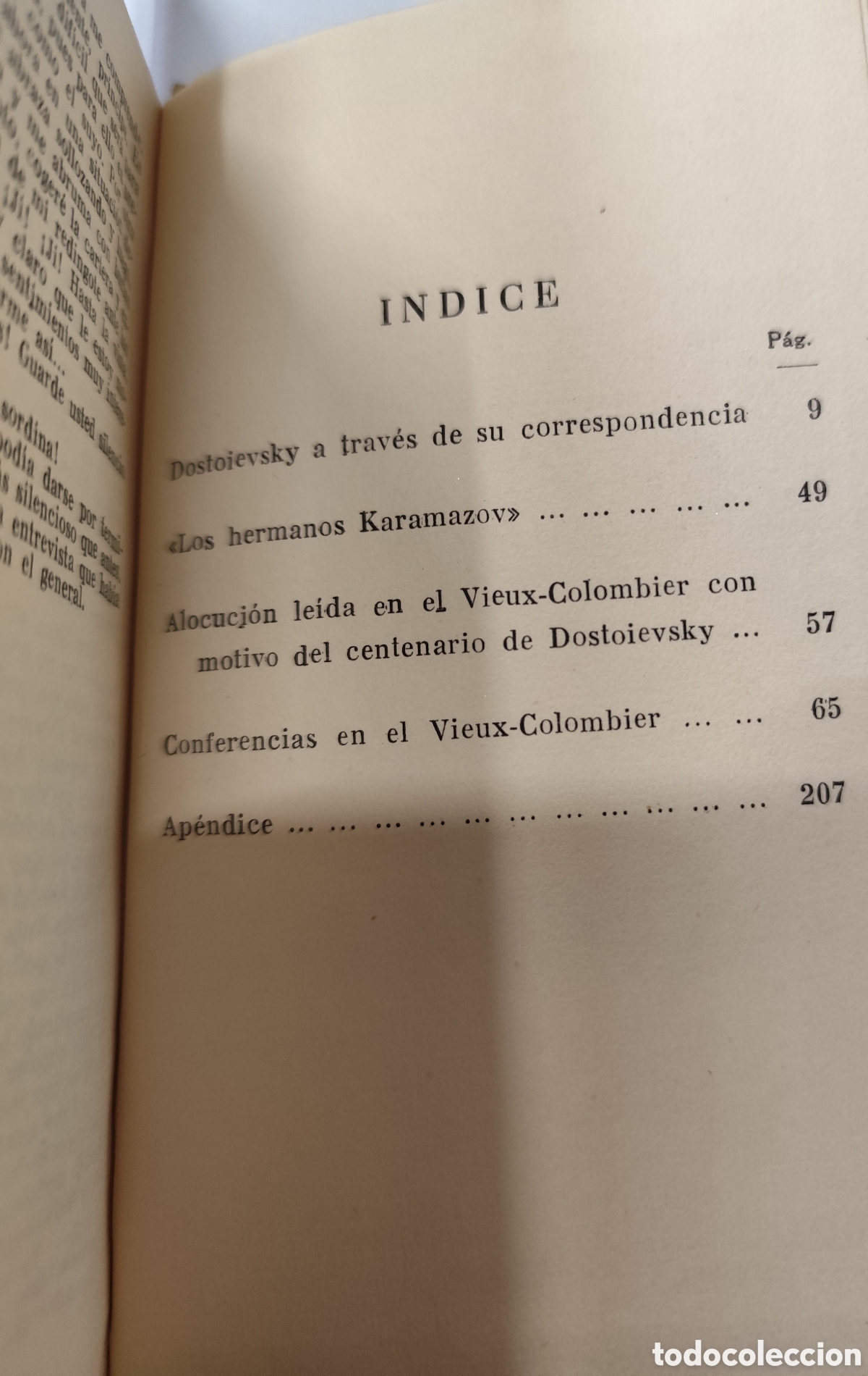 Libros: DOSTOIEVSKI. 1&ordm; Edici&oacute;n. A&ntilde;o 1950 - GIDE,Andr&eacute; - Foto 4
