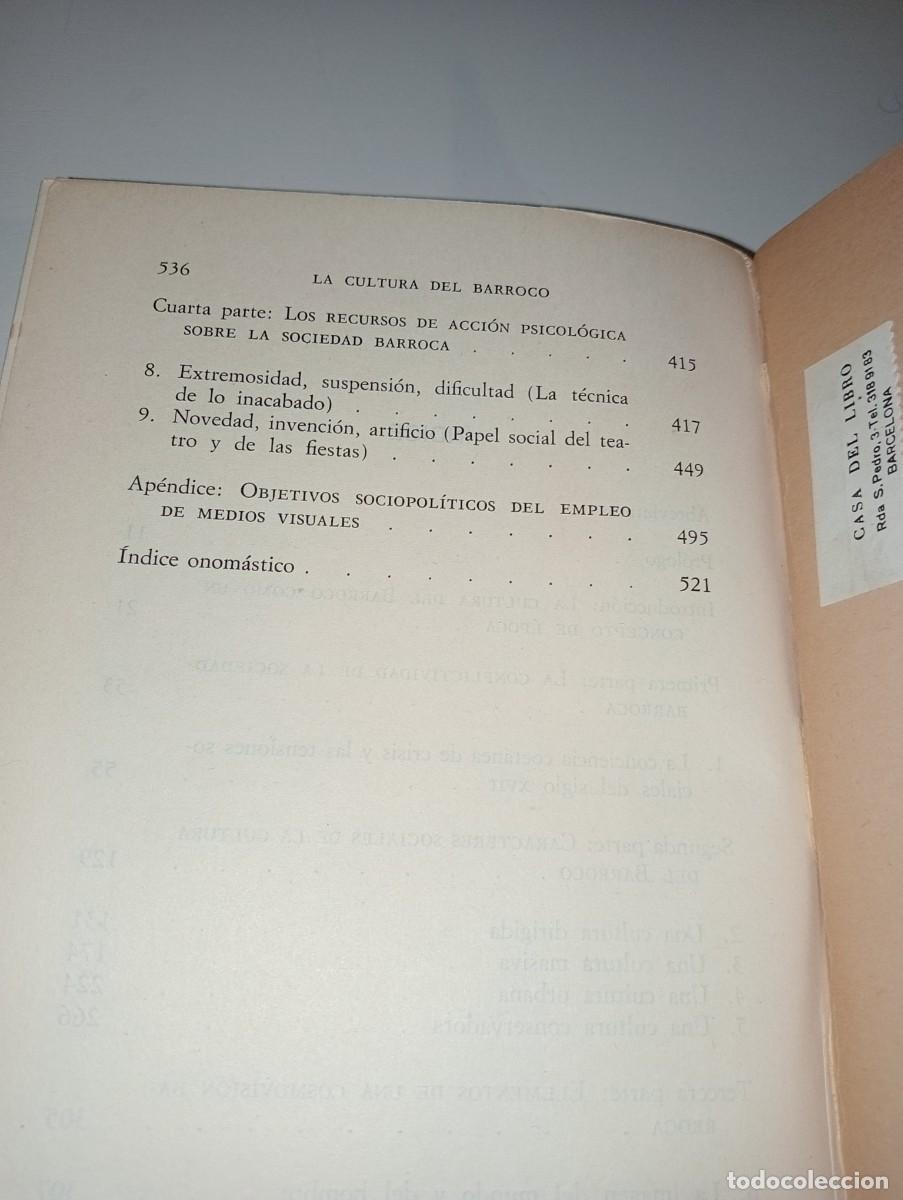Libros: La cultura del barroco - Foto 5