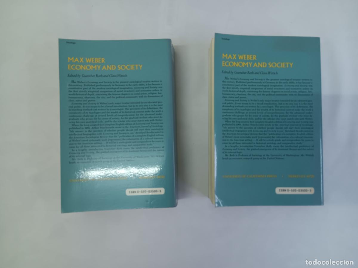 Libros: Economy and Society - Max Weber - Foto 4
