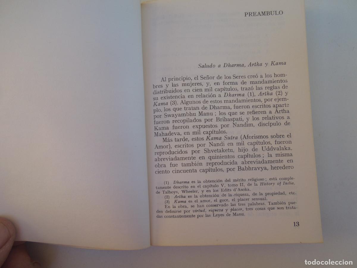 Libros: KAMA SUTRA - ANONIMO -ATE 1973 - Foto 2