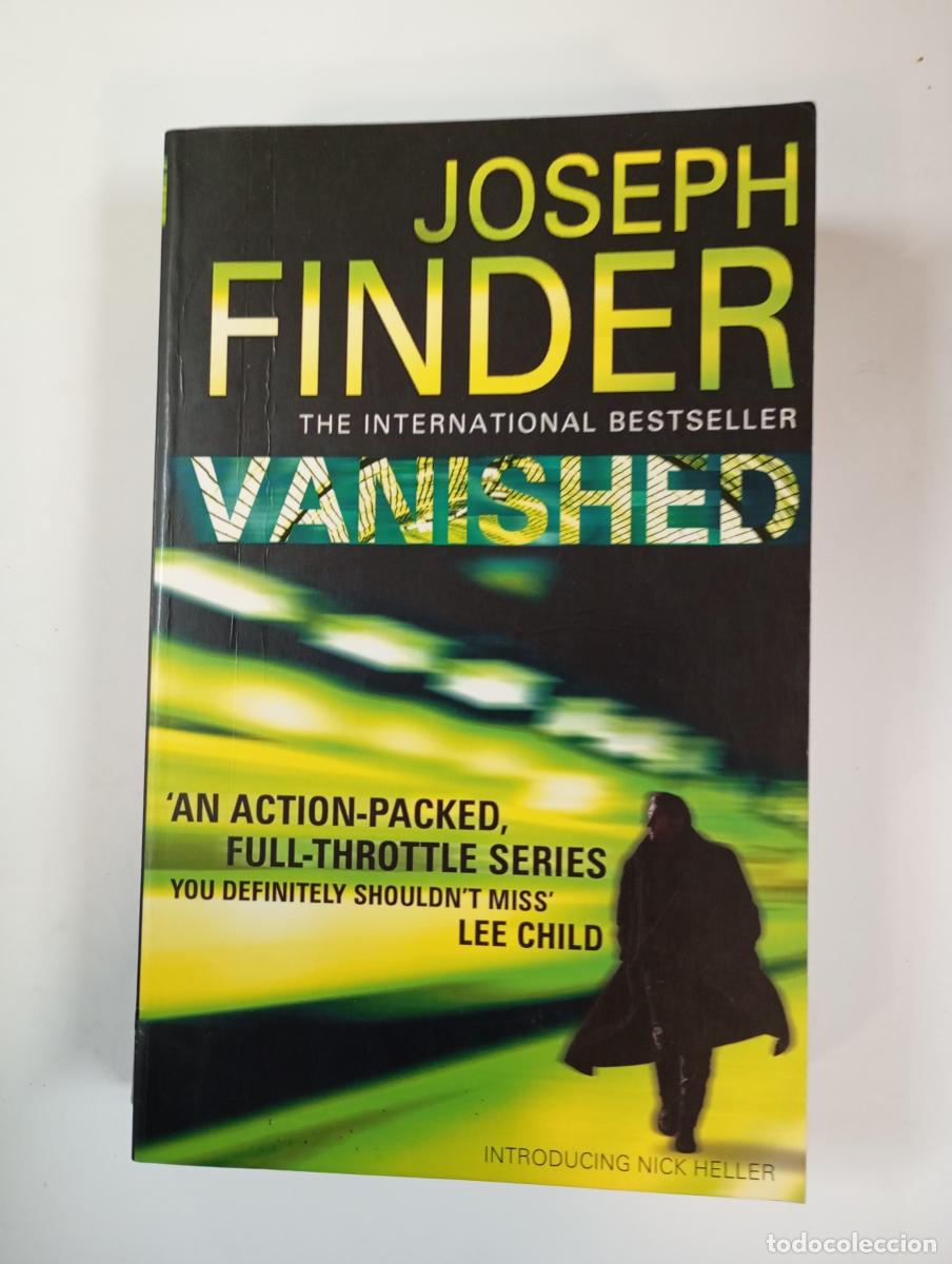 Libros: Vanished. - Joseph Finder. TDK798 - Foto 1