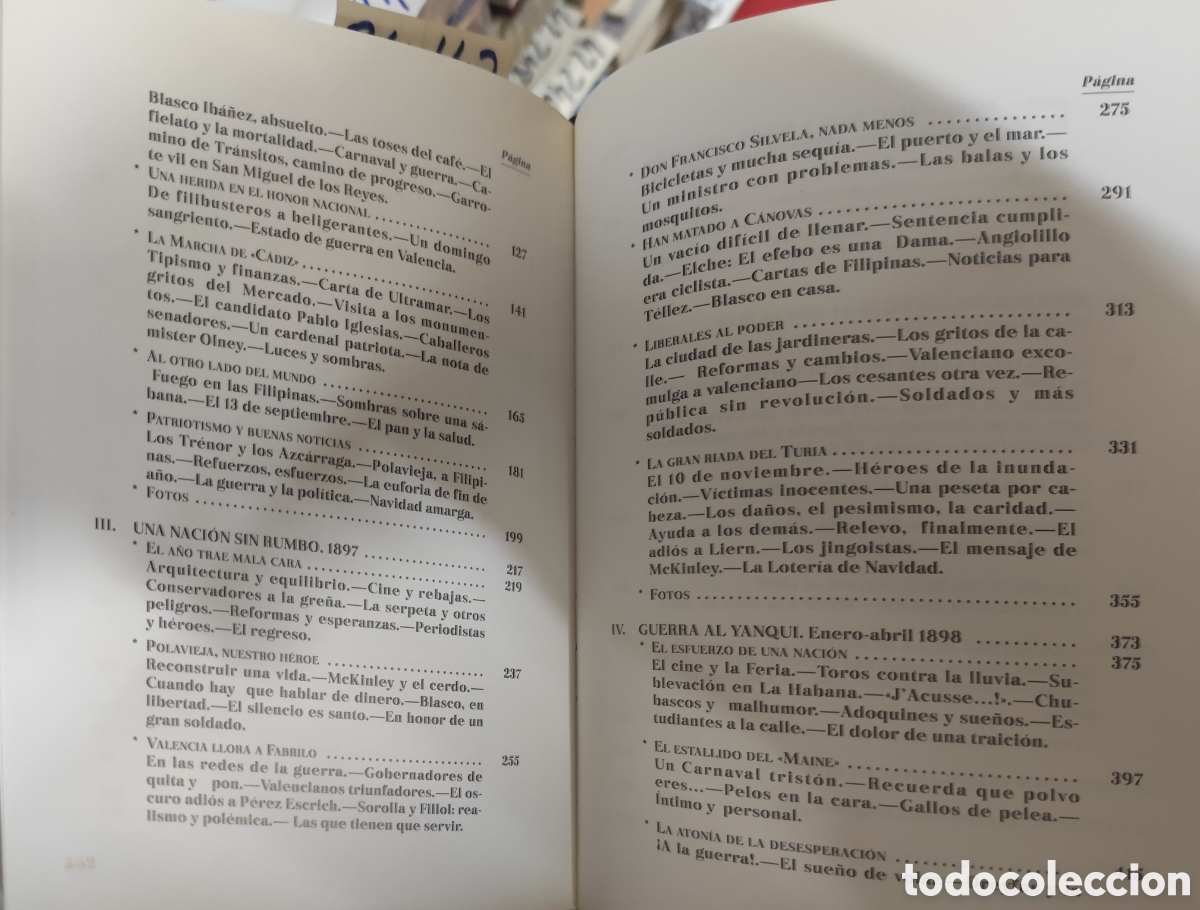 Libros: LA VALENCIA DE 1898 - PEREZ PUCHE,Francisco. - Foto 4