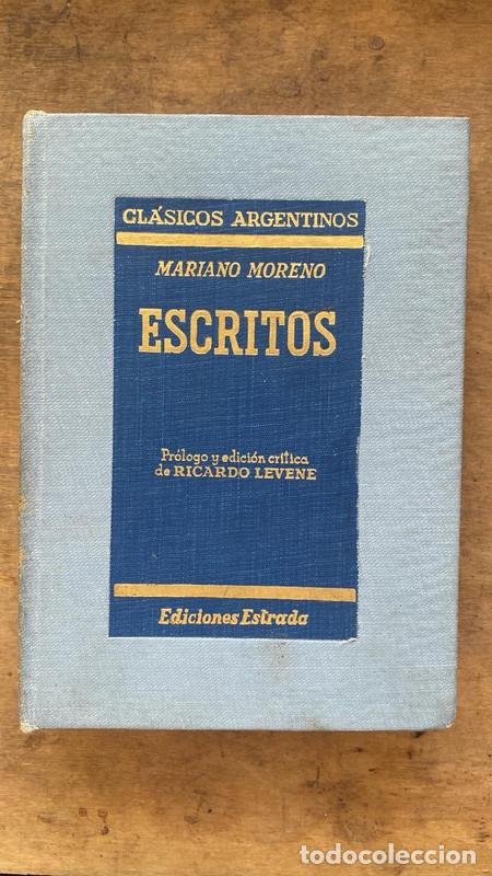 Libros: Escritos - Moreno Mariano - Foto 1