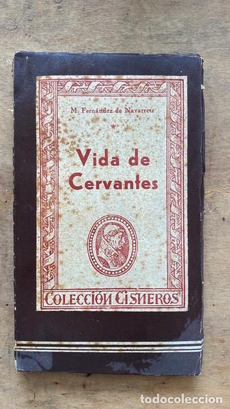 Libros: Vida de Cervantes - Fernandez de Navarrete M. - Foto 1