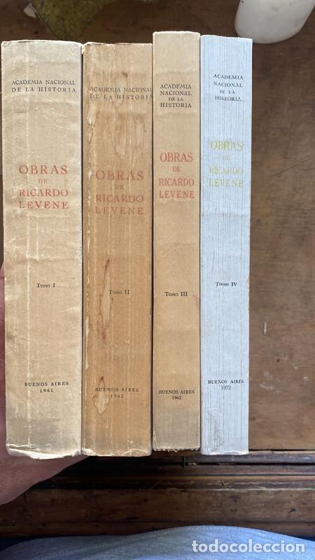 Libros: Obras de Ricardo Levene - Levene Ricardo - Foto 1