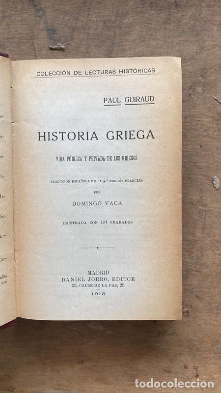 Libros: Historia griega - Giraud Paul - Foto 1