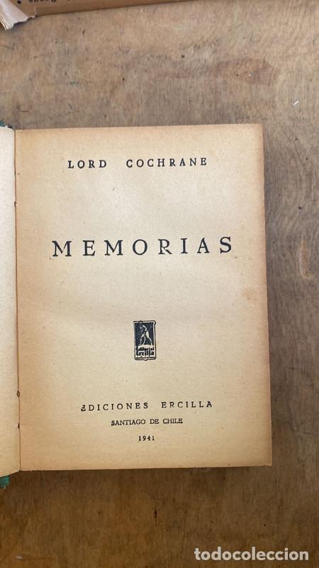 Libros: Mem&oacute;rias - Lord Cochrane - Foto 1