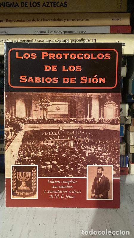 Libros: Edicion completa con estudios y comentarios criticos de M.E. Jouin - Los protocolos de los sabios de - Foto 1