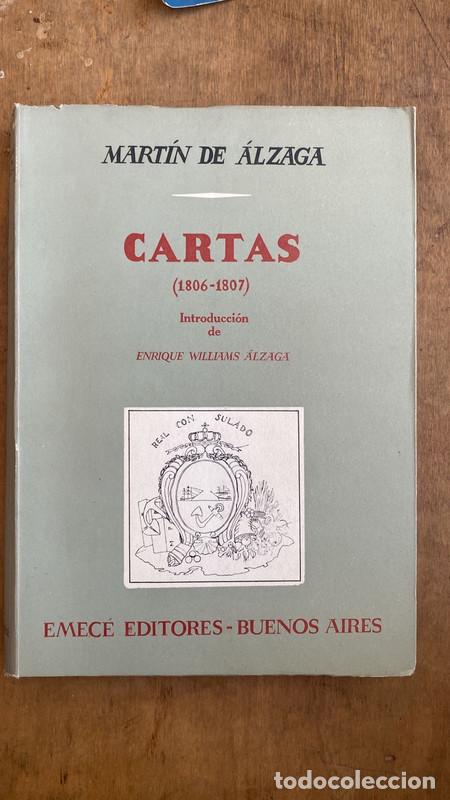 Libros: Cartas (1806 - 1807) - De Alzaga Martin - Foto 1