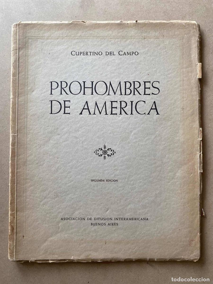 Libri di seconda mano: Prohombres de America - Del Campo Cupertino