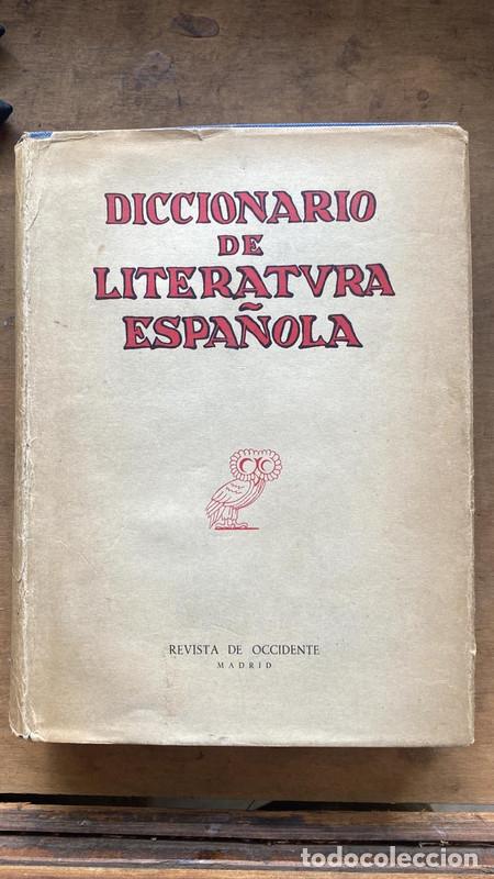 Livres: Diccionario de literatura espa&ntilde;ola - Diccionario de literatura espa&ntilde;ola