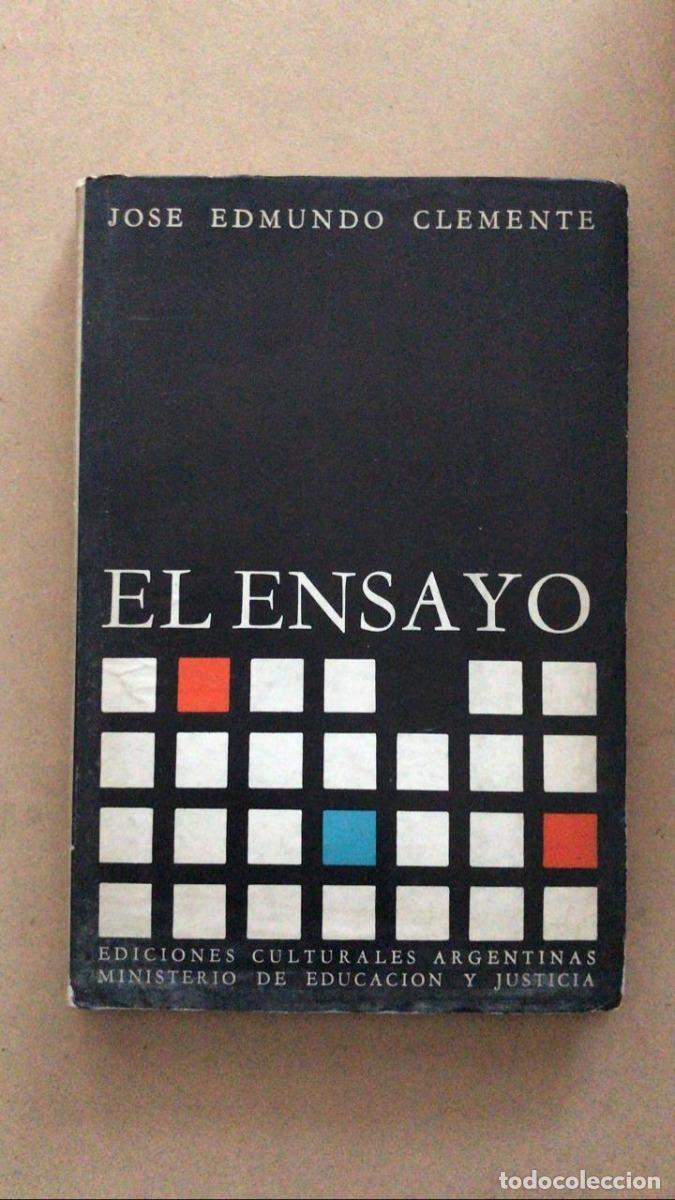 Libros: El ensayo - Clemente Jose Edmundo - Foto 1