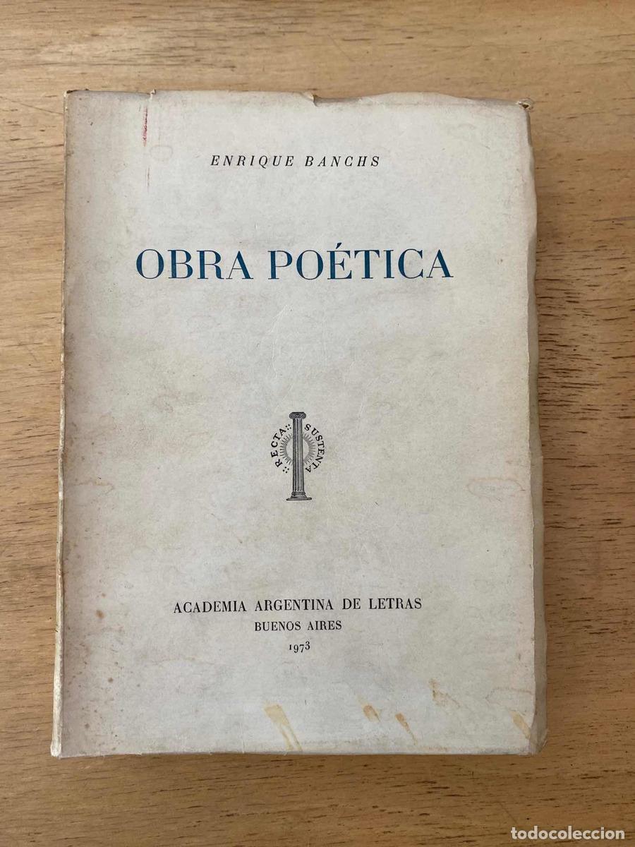 Libros: Obra po&eacute;tica - Banchs Enrique - Foto 1