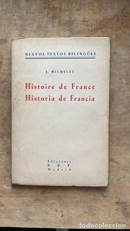 Libros: Historia de Francia - J. Michelet - Foto 1