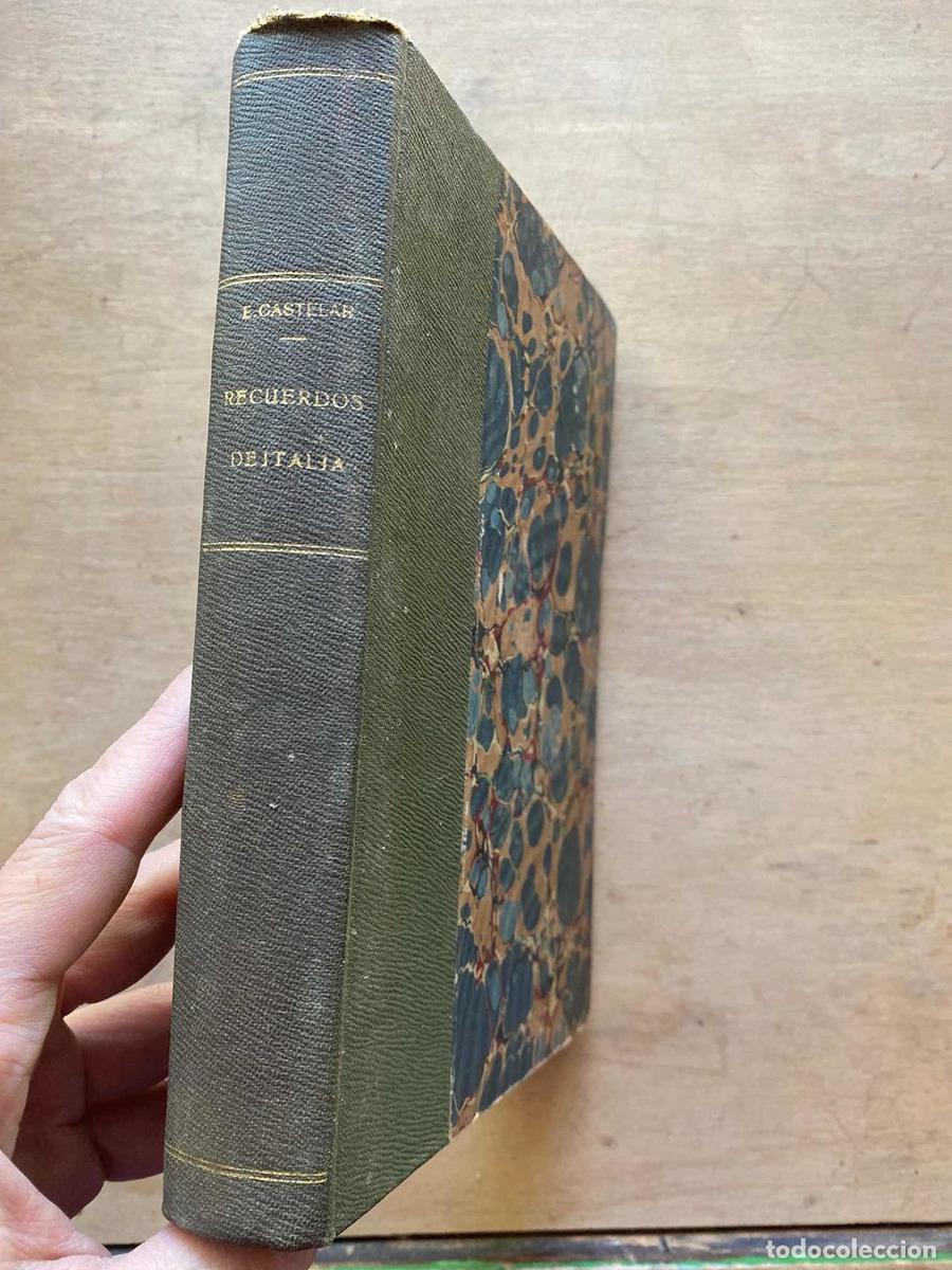 Libros: Recuerdos de Italia - Castelar Emilio - Foto 1