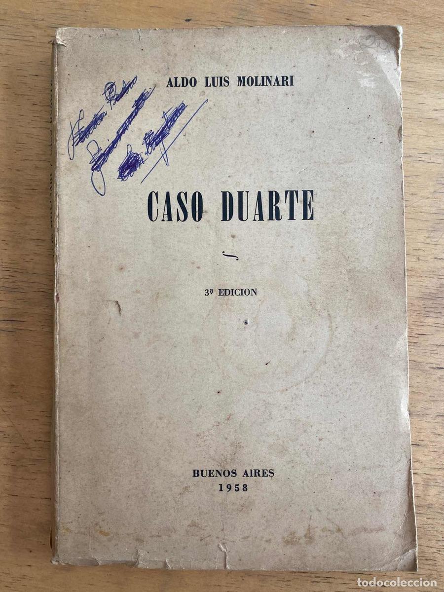 Libros: Caso Duarte - Aldo Luis Molinari - Foto 1