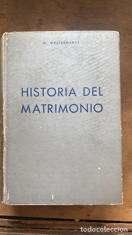 Libros: Historia del matrimonio - Westermarck - Foto 1