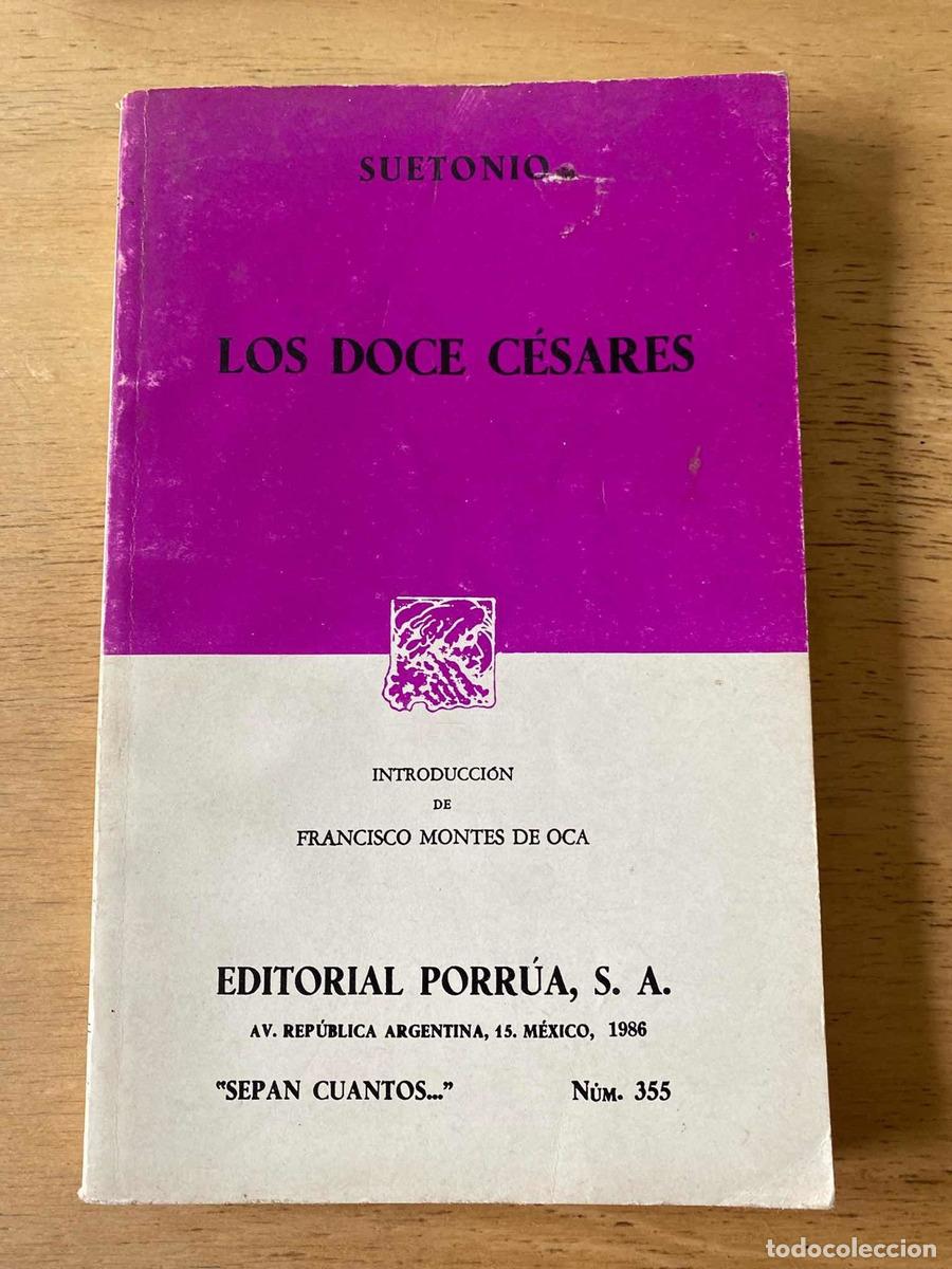 Libros: Los doce Cesares - Suetonio - Foto 1