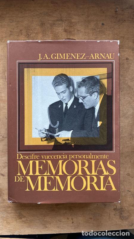 Libros: Memorias de memoria - Gimenez Arnau J.A. - Foto 1