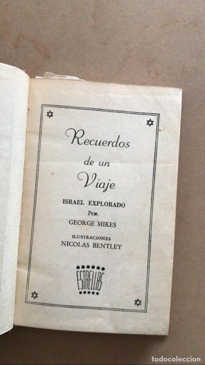 Libros: Recuerdos de un viaje. - George Mikes - Foto 1