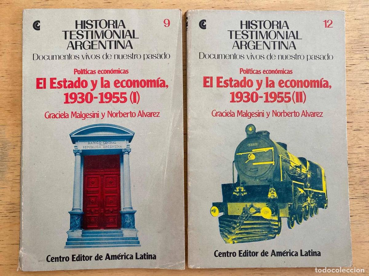 B&uuml;cher: 1930 - 1955, El estado y la economia - Malgesini; Alvarez