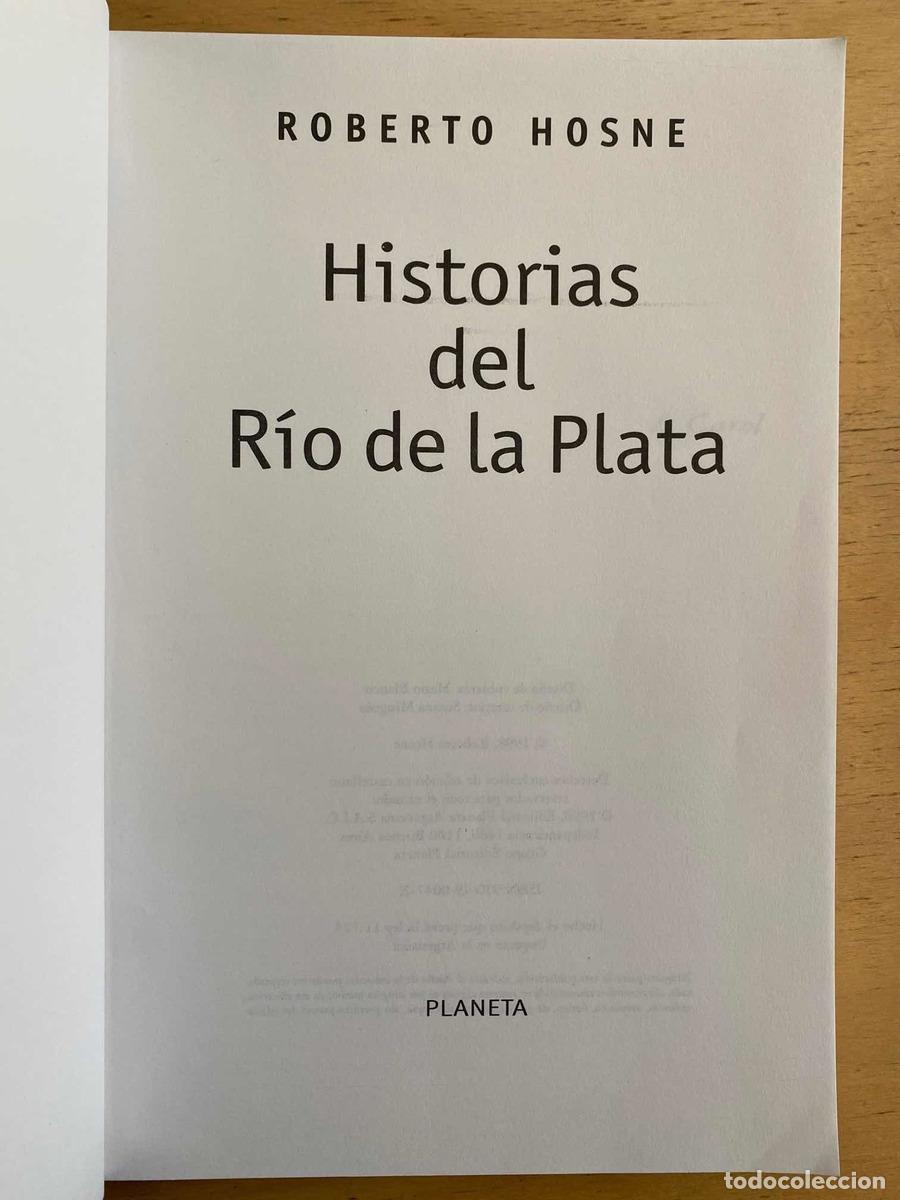 Libros: Historias del rio de la plata - Hosne Roberto - Foto 1