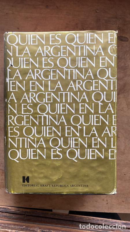 B&uuml;cher: Quien es quien en la Argentina - Quien es quien en la Argentina