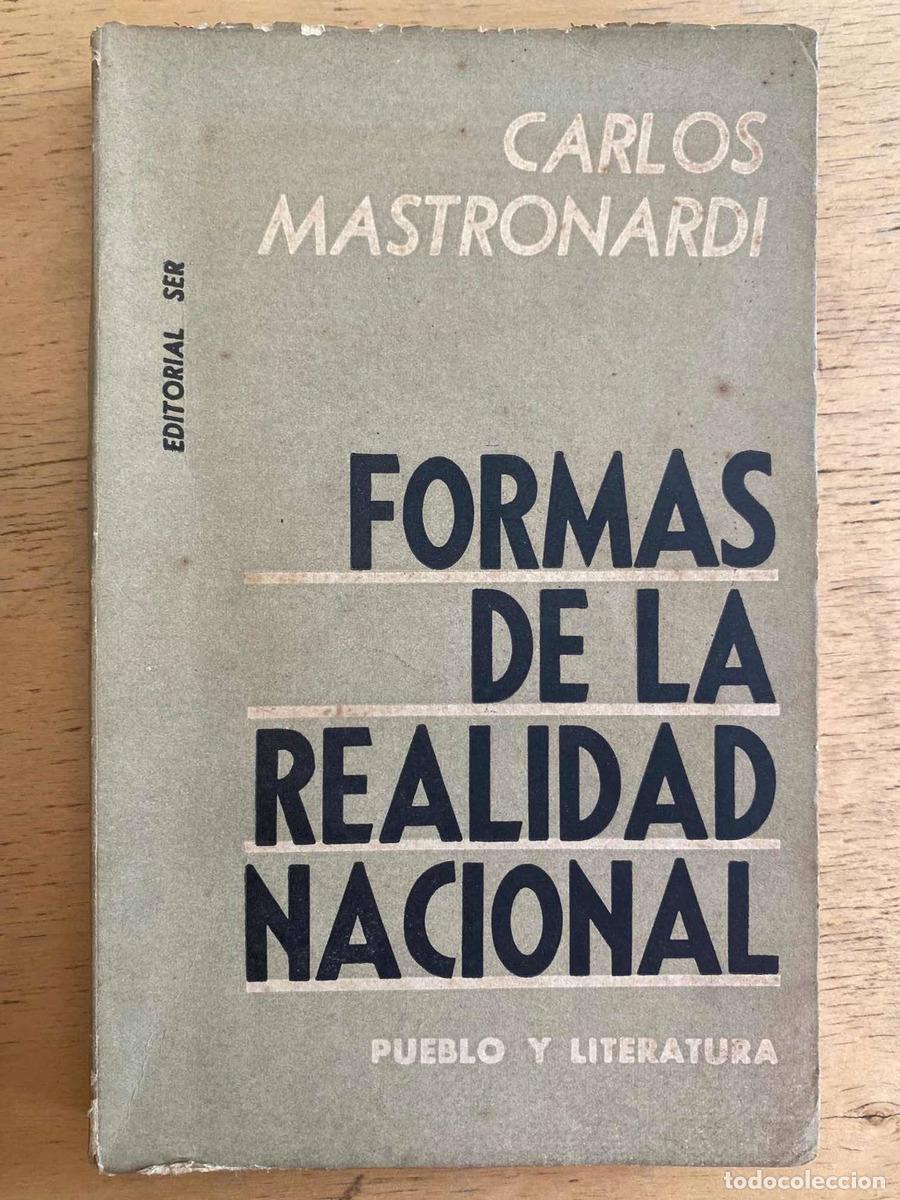 Libros: Formas de la realidad nacional - Carlos Mastronardi - Foto 1