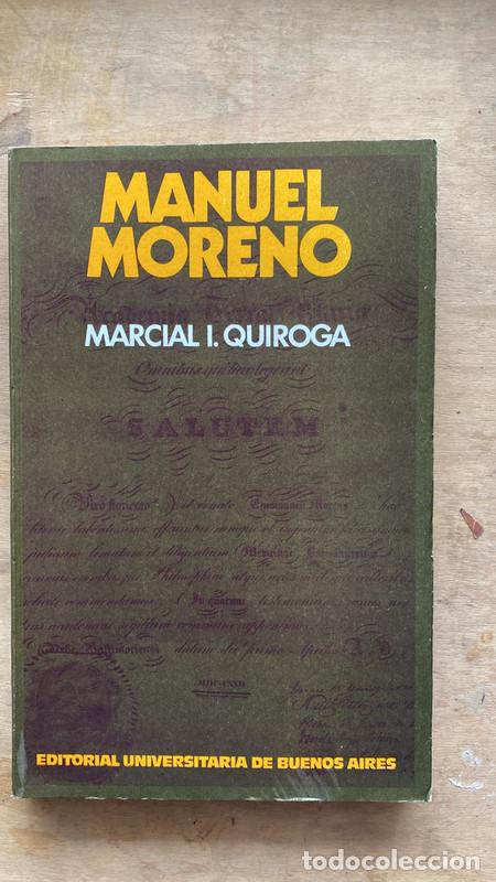 Libros: Manuel Moreno - Marcial Quiroga - Foto 1