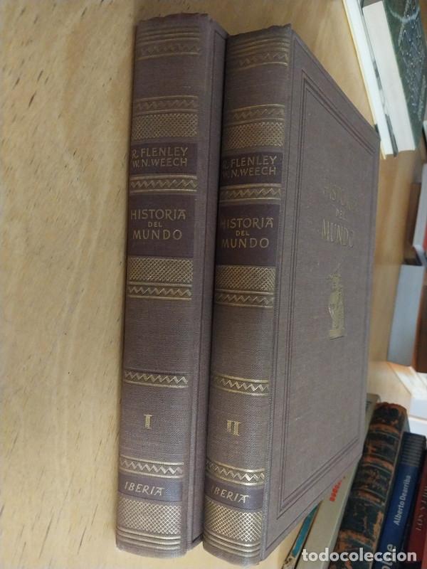 Livres: el desarrollo de la civilizacion occidental, Historia del mundo - Flenley; Weech