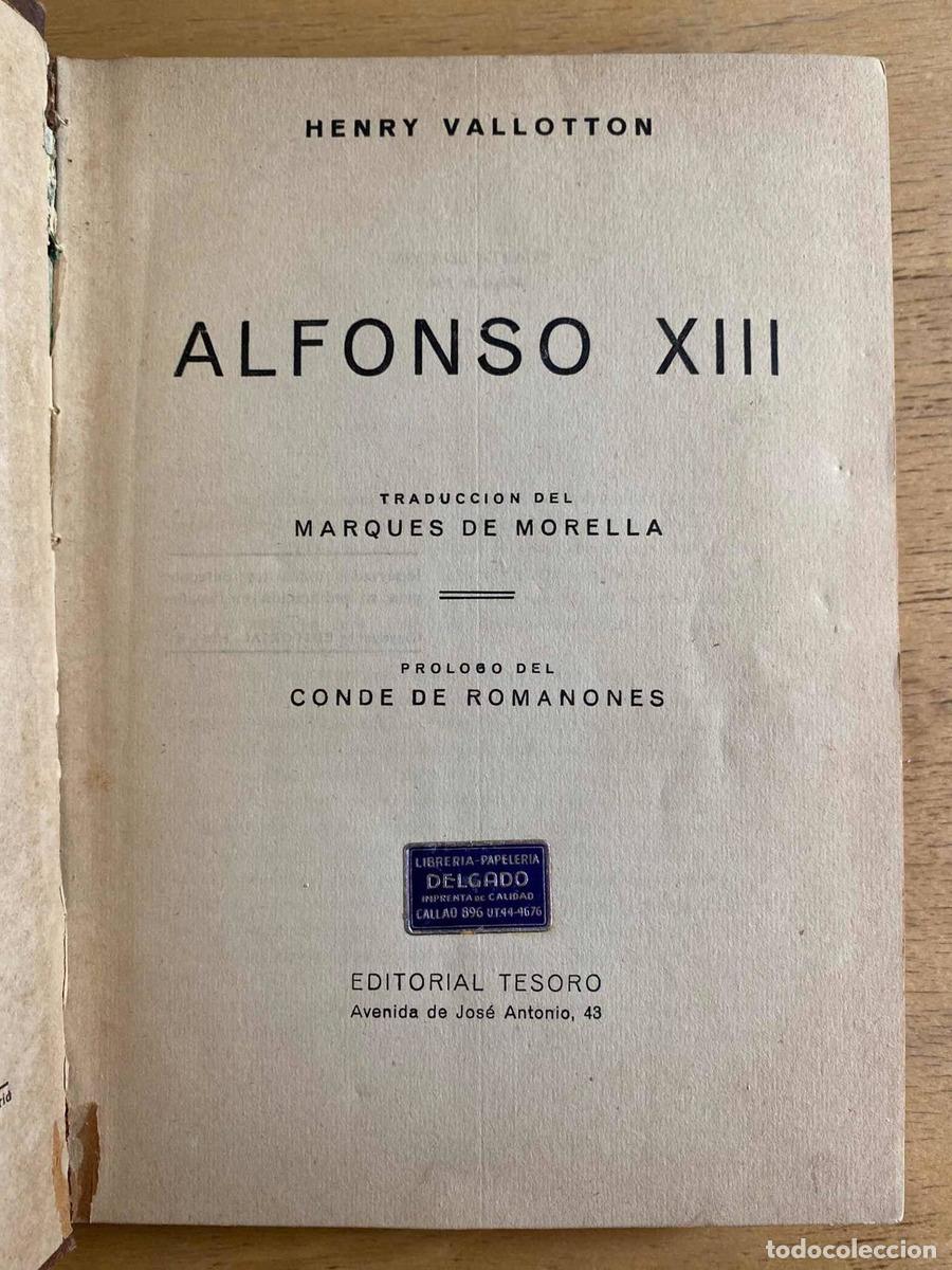 Libros: Alfonso XIII - Henry Valloton - Foto 1