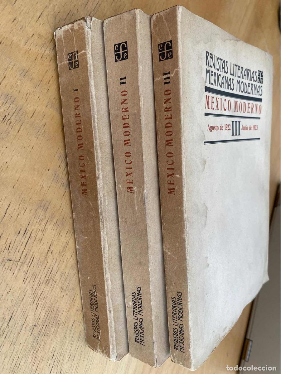 books: Mexico moderno 1920 - 1923 - Revistas literarias mexicanas modernas