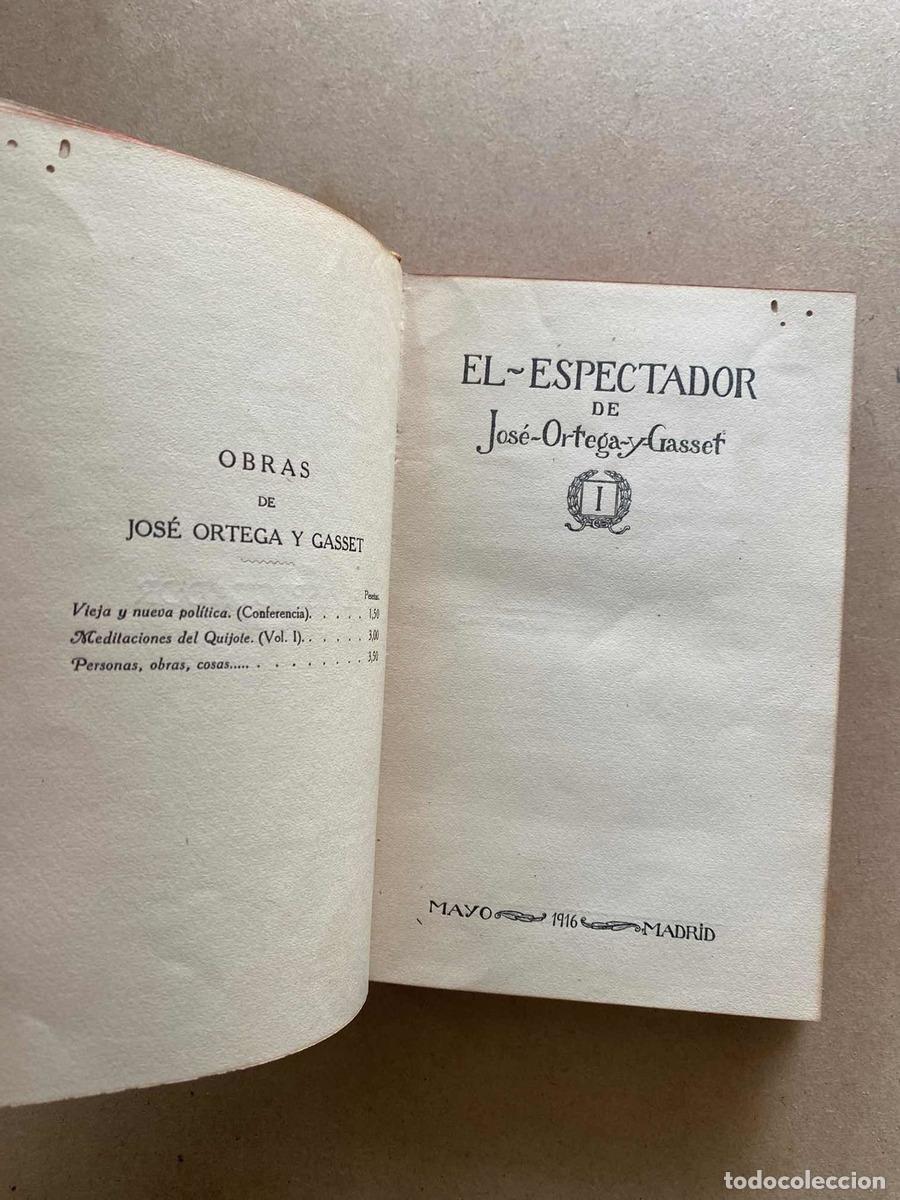 Libros: El espectador - Jose Ortega y Gasset - Foto 1