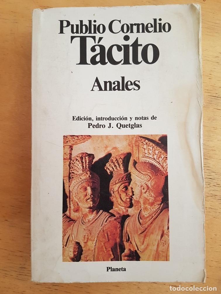 Libros: Anales - Publio Cornelio Tacito - Foto 1